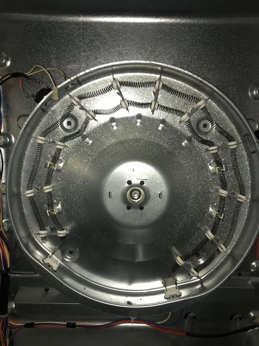 Brand new heating element installed
