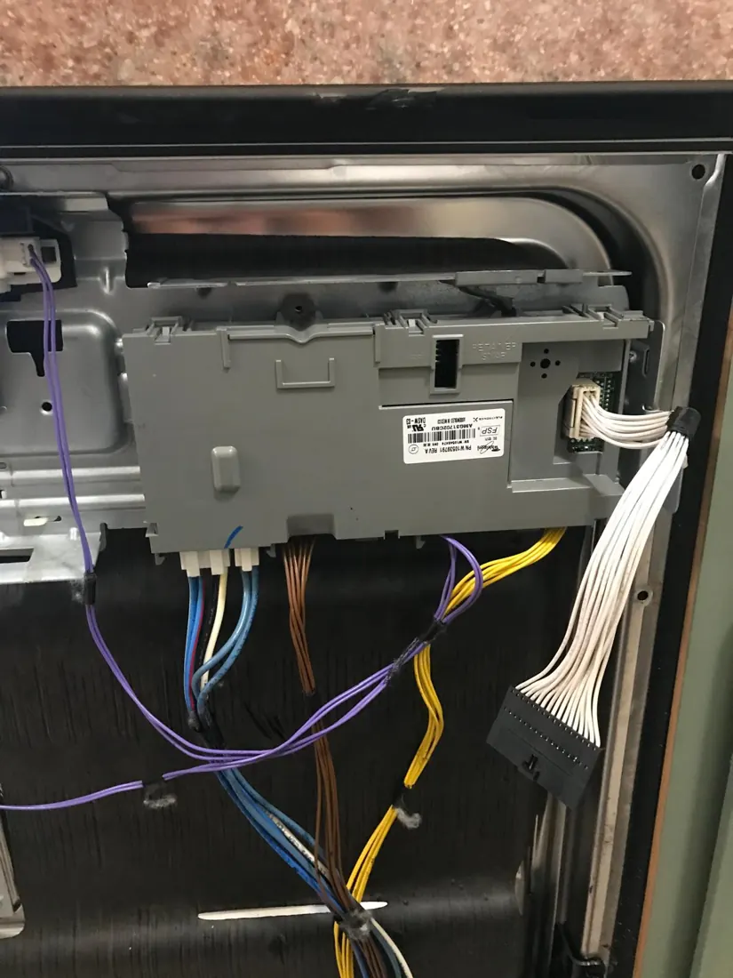 Dishwasher control module