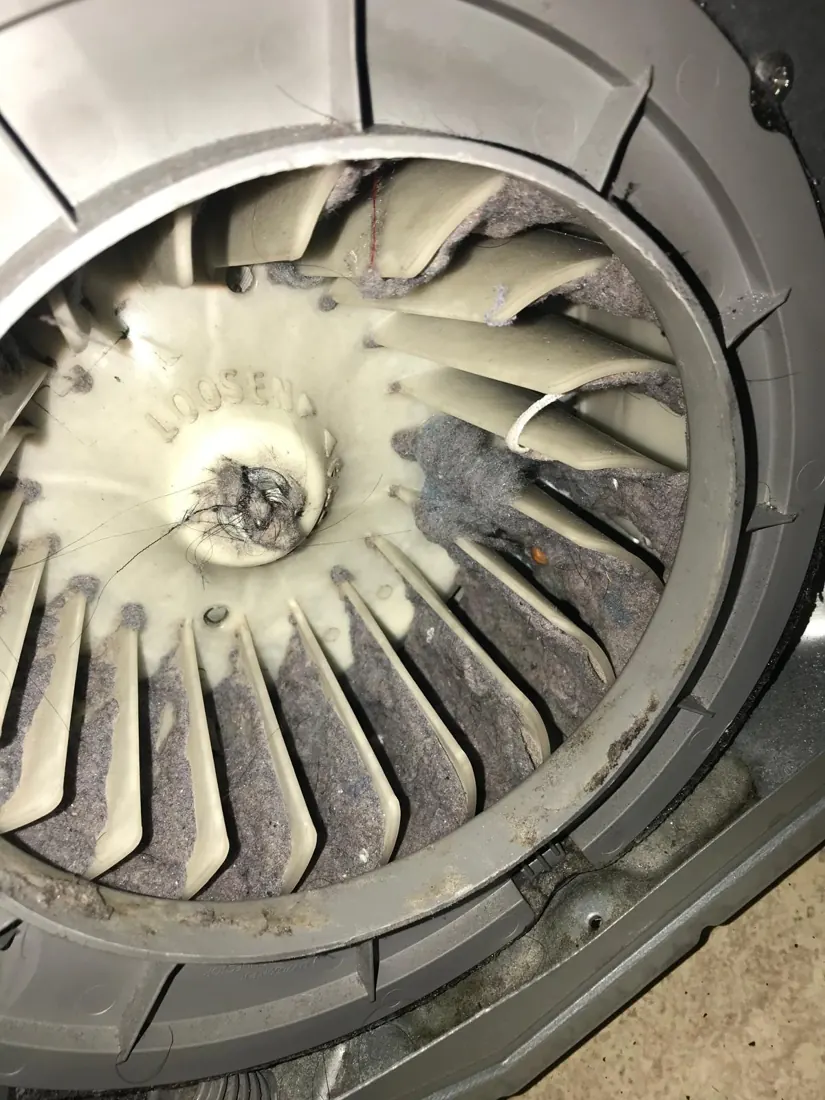 Dryer blower wheel