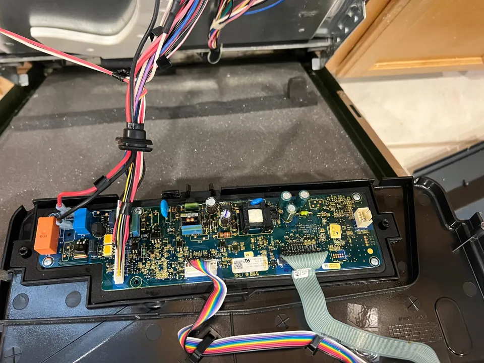 Dishwasher control board replacement
