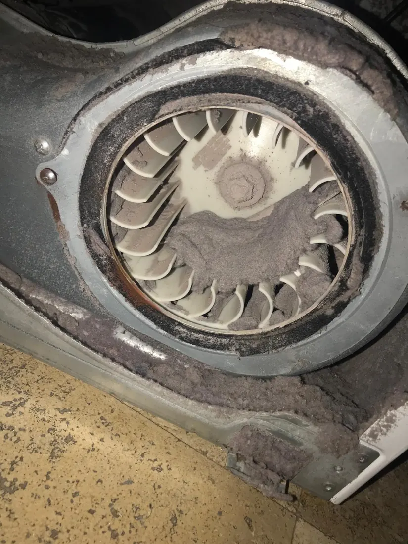 Dryer blower housing
