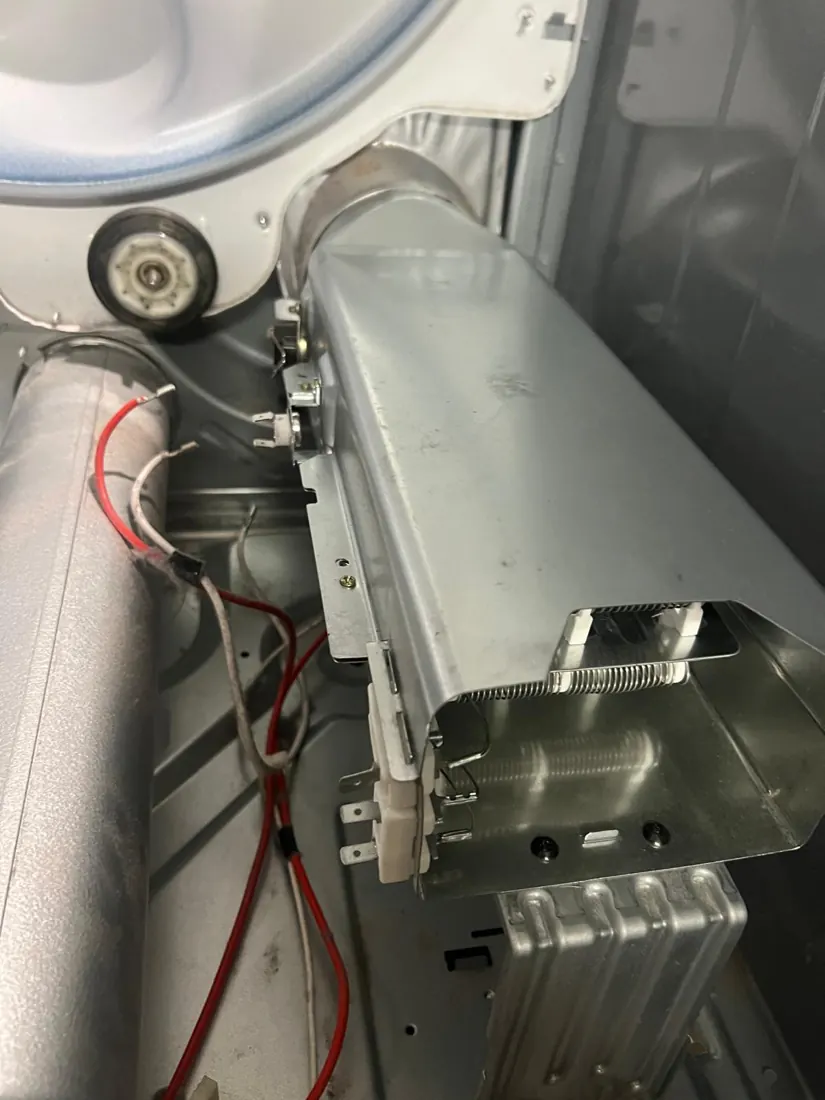 Dryer heater replacement