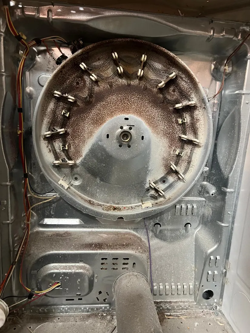 Dryer heating assembly