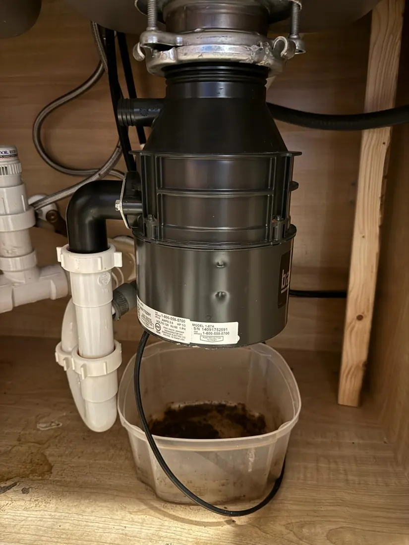 Garbage disposal just replaced