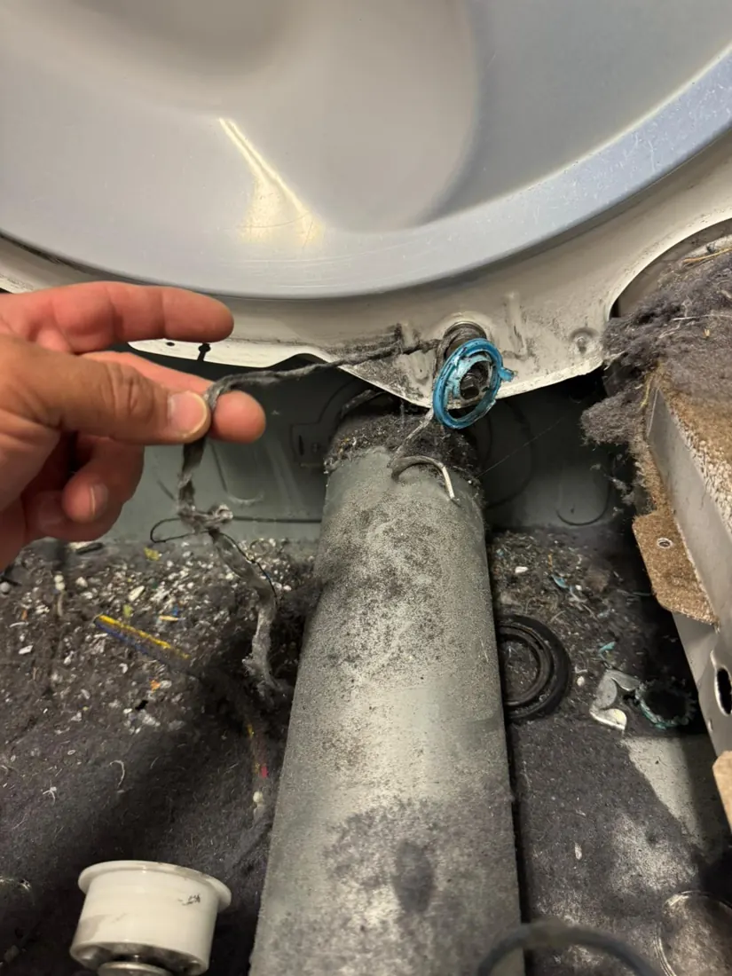 Dryer rollers replacement
